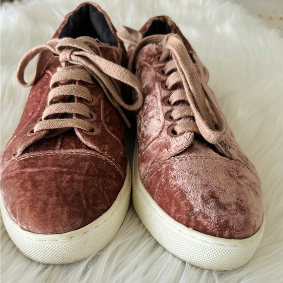 Rebecca Minkoff Bleecker Too Velvet Sneakers 8.5 - Picture 5 of 9